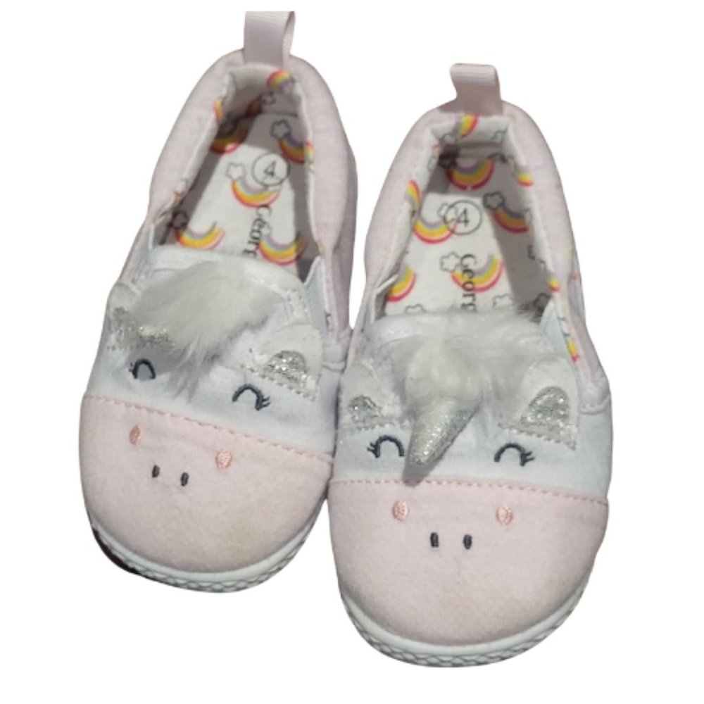 3/$20 🏷 George Unicorn Slip On Shoes Size 4